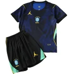 Brasilien Barn Matchställ 2026 - Brasilien Barn Fotbollströja | trojzonen