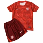 Polen Barn Matchställ 2026 - Polen Barn Fotbollströja | trojzonen