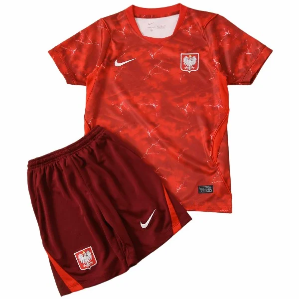 Polen Barn Matchställ 2026 - Polen Barn Fotbollströja | trojzonen