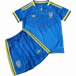 Ukraina Barn Matchställ 2026 - Ukraina Barn Fotbollströja | trojzonen
