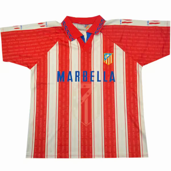 Atlético De Madrid Camiseta Retro - Atlético Madrid Tröja | trojzonen