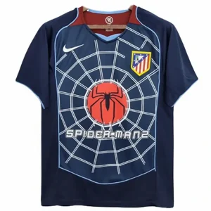 Atlético De Madrid Camiseta 2004 Retro - Atlético Madrid Tröja | trojzonen