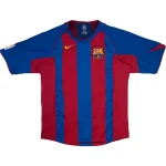 FC Barcelona Camiseta 2004 2005 Retro - FC Barcelona Fotbollströja 25/26 | trojzonen