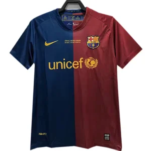 FC Barcelona Camiseta 2008 2009 Retro - FC Barcelona Fotbollströja 25/26 | trojzonen