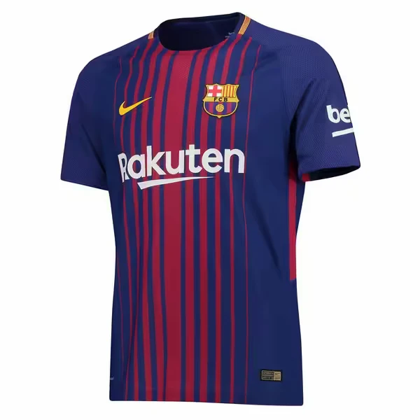 FC Barcelona Camiseta 2017 2018 Retro - FC Barcelona Fotbollströja 25/26 | trojzonen