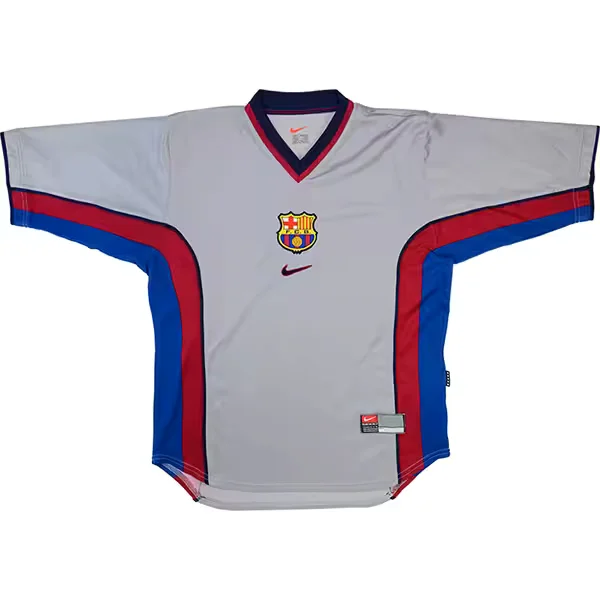 FC Barcelona Camiseta 2001 Retro - FC Barcelona Fotbollströja 25/26 | trojzonen