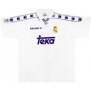 Real Madrid Camiseta Retro - Real Madrid Fotbollströja | trojzonen