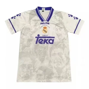 Real Madrid Camiseta Retro - Real Madrid Fotbollströja | trojzonen