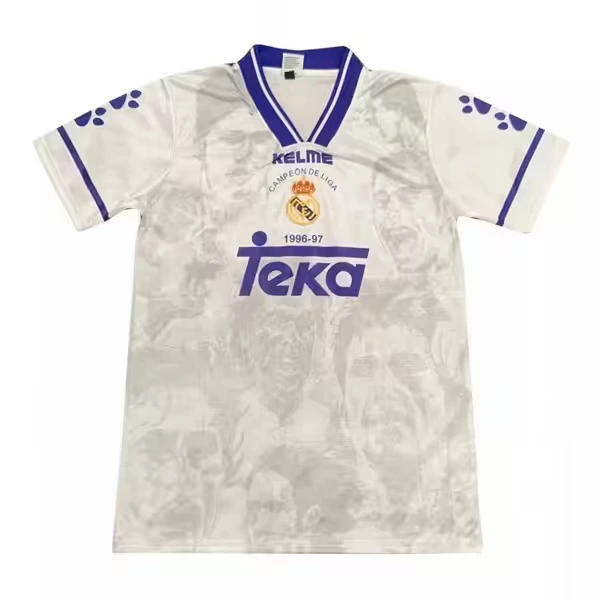 Real Madrid Camiseta Retro - Real Madrid Fotbollströja | trojzonen
