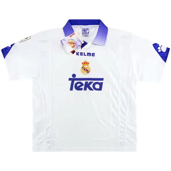 Real Madrid Camiseta Retro - Real Madrid Fotbollströja | trojzonen