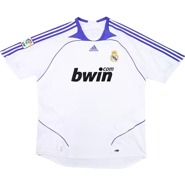 Real Madrid Camiseta 2007 2008 Retro - Real Madrid Fotbollströja | trojzonen