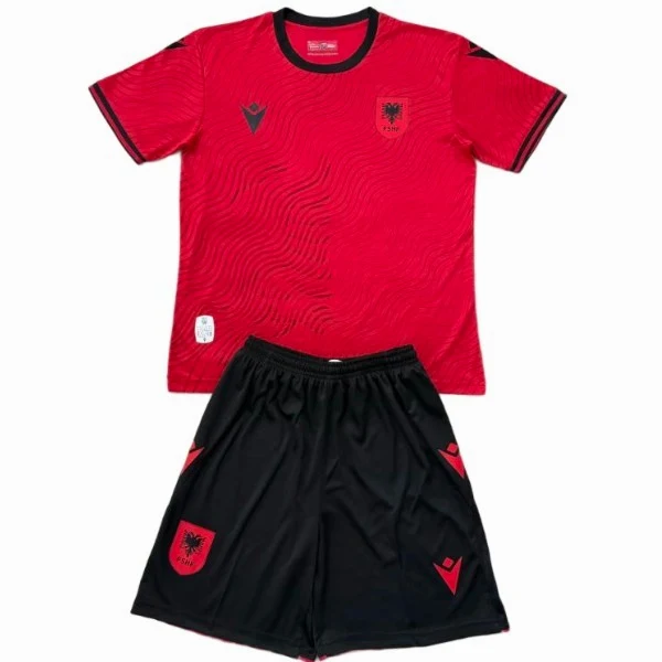 Albanien Barn Matchställ 2026 - Albanien Barn Fotbollströja | trojzonen