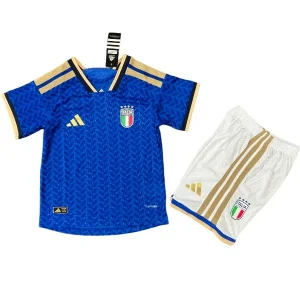 Italien Barn Matchställ 2026 - Italien Barn Fotbollströja | trojzonen