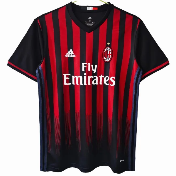 AC Milan Tröja 2016 2017 Retro - AC Milan Retro Tröja | trojzonen