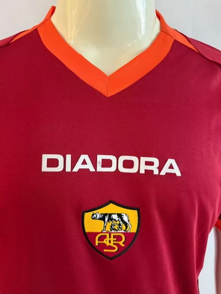 AS Roma Tröja 2006 2007 Retro - AS Roma Retrotröja | trojzonen