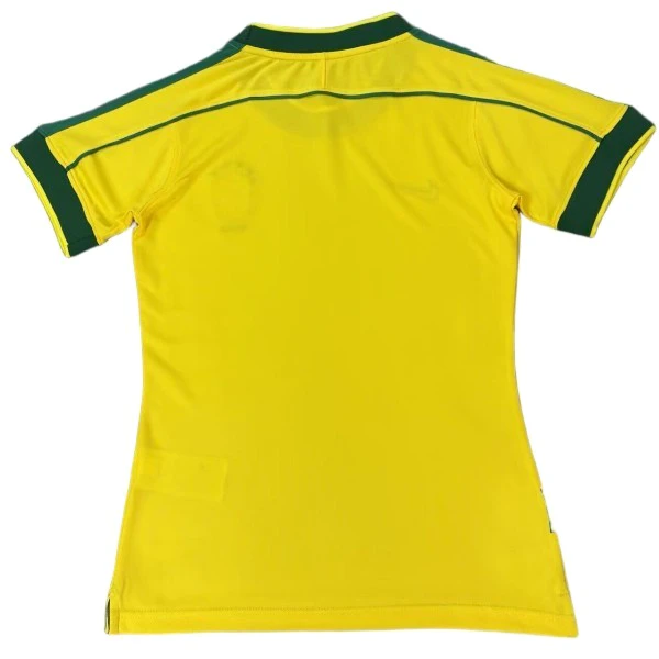 Brasilien Dam Tröja Retro - Brasilien Dam Tröja 25/26 | trojzonen