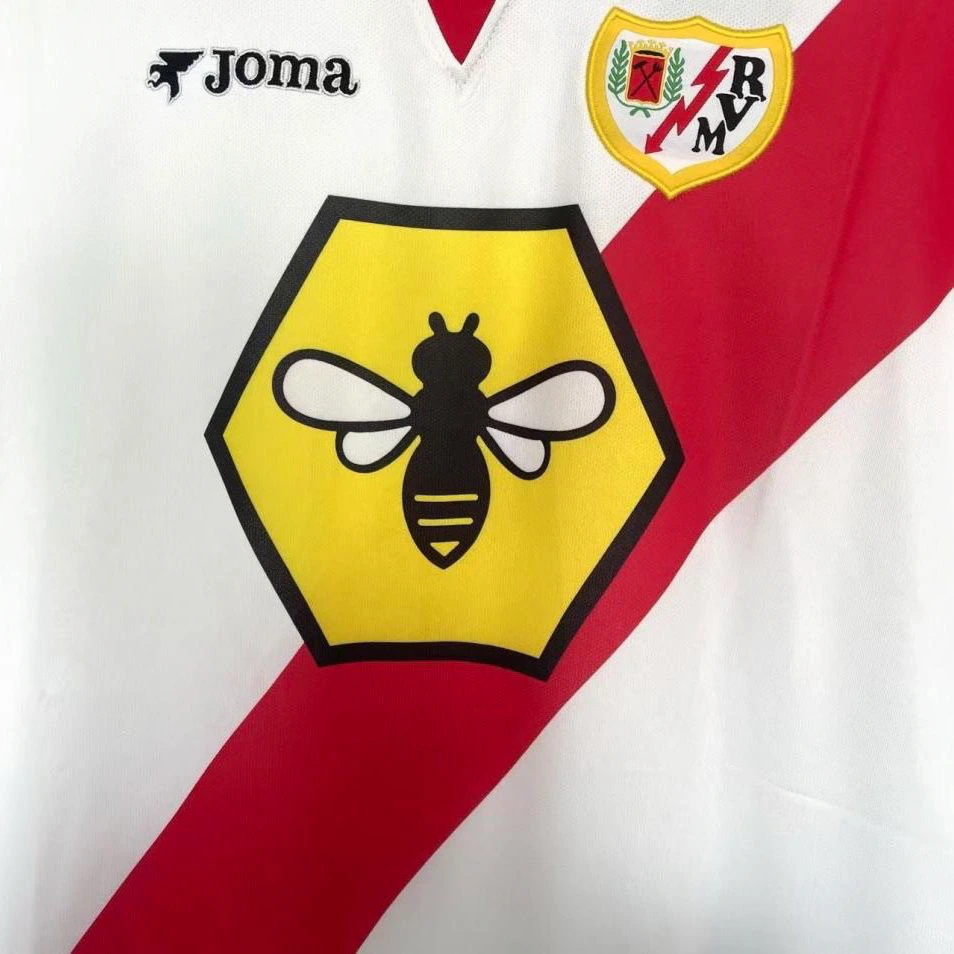 Tröja 2001 2002 Retro - Rayo Vallecano Retro Tröja | trojzonen