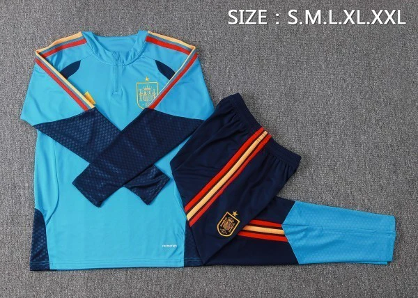Spanien Matchställ 2026 - Spanien Träningssuit | trojzonen