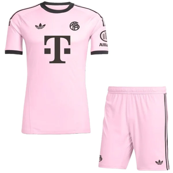 Bayern Munich Barn Matchställ 2025 2026 Rosa - Bayern Munich Hemmatröja Barn | trojzonen