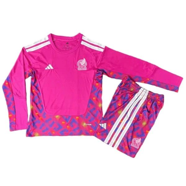 Mexiko Barn Matchställ 2026 Rosa - Mexiko Barntröja 25/26 | trojzonen
