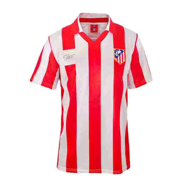 Atlético De Madrid Camiseta Retro - Atlético Madrid Tröja | trojzonen