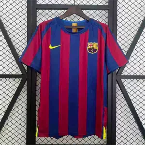 FC Barcelona Camiseta 2005 2006 Retro - FC Barcelona Fotbollströja 25/26 | trojzonen
