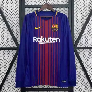 FC Barcelona Camiseta 2017 2018 Retro - FC Barcelona Fotbollströja 25/26 | trojzonen