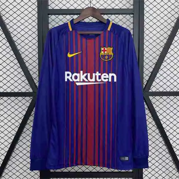 FC Barcelona Camiseta 2017 2018 Retro - FC Barcelona Fotbollströja 25/26 | trojzonen