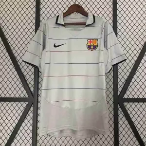 FC Barcelona Camiseta 2003 2004 Retro - FC Barcelona Fotbollströja 25/26 | trojzonen