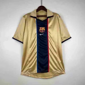 FC Barcelona Camiseta 2002 Retro - FC Barcelona Fotbollströja 25/26 | trojzonen
