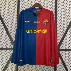 FC Barcelona Camiseta 2008 2009 Retro - FC Barcelona Fotbollströja 25/26 | trojzonen