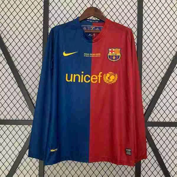 FC Barcelona Camiseta 2008 2009 Retro - FC Barcelona Fotbollströja 25/26 | trojzonen