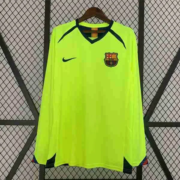 FC Barcelona Camiseta 2005 2006 Retro - FC Barcelona Fotbollströja 25/26 | trojzonen