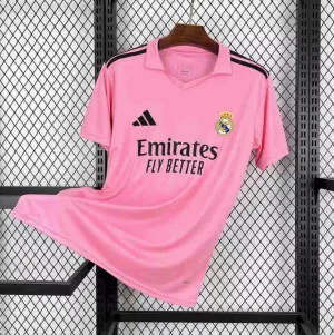 Real Madrid Camiseta 2025 2026 Rosa - Real Madrid Fotbollströja | trojzonen