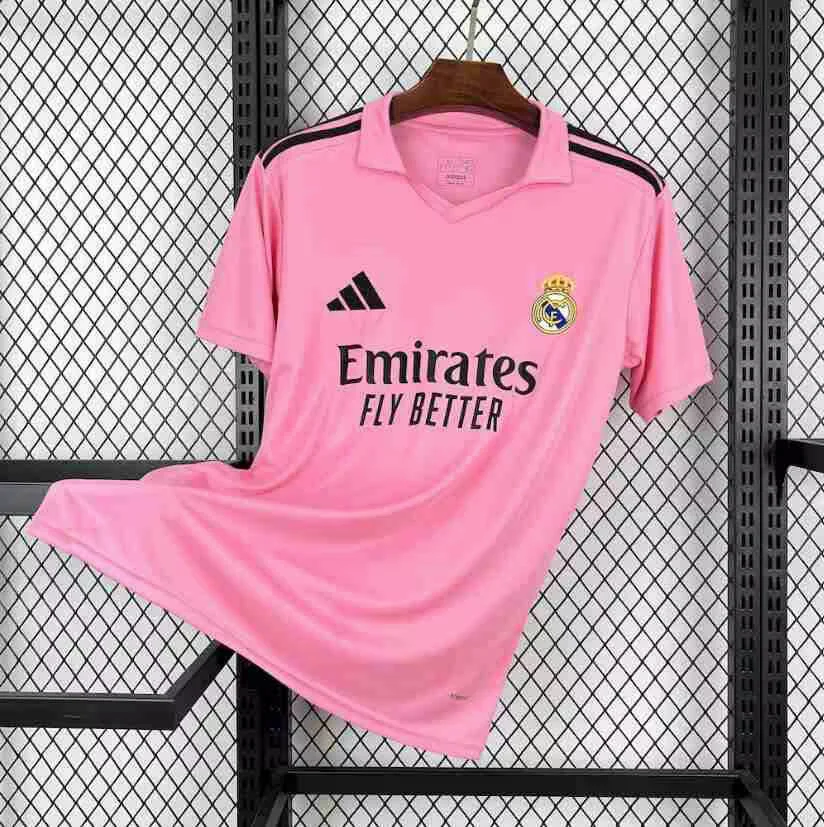 Real Madrid Camiseta 2025 2026 Rosa - Real Madrid Fotbollströja | trojzonen