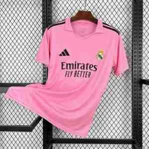 Real Madrid Camiseta 2025 2026 Rosa - Real Madrid Fotbollströja | trojzonen