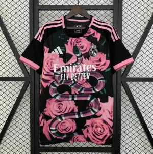 Real Madrid Camiseta 2025 Rosa - Real Madrid Fotbollströja | trojzonen