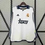 Real Madrid Camiseta 2000 2001 Retro - Real Madrid Fotbollströja | trojzonen