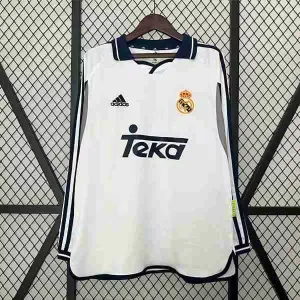 Real Madrid Camiseta 2000 2001 Retro - Real Madrid Fotbollströja | trojzonen