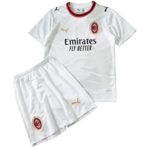 AC Milan Barn Matchställ 2026 2027 Vit - Ac Milan Kläder Barn | trojzonen