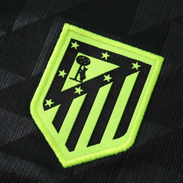 Atlético Madrid Barn Matchställ 2026 2027 Svart - Atlético Madrid Barn Billig | trojzonen