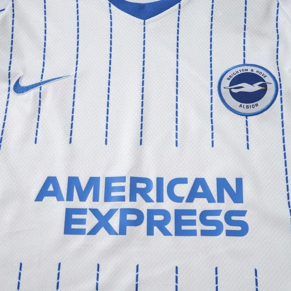 Brighton & Hove Albion Barn Matchställ 2026 2027 Vit - Brighton & Hove Albion Barn Billig | trojzonen