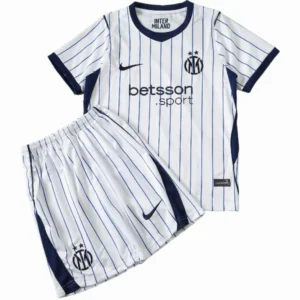 Inter Milan Barn Matchställ 2026 2027 Vit - Inter Milan Barn Billig | trojzonen