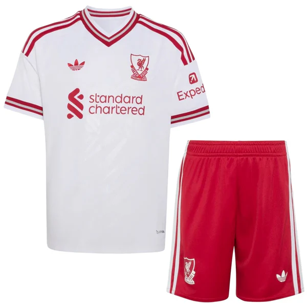 Liverpool Barn Matchställ 2026 2027 Vit - Liverpool Barn Billig | trojzonen