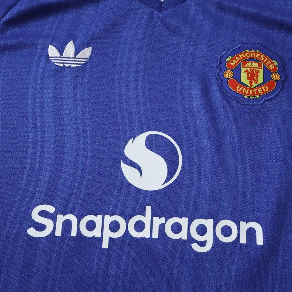 Manchester United Barn Matchställ 2026 2027 Blå - Fotbollströja Manchester United Barn | trojzonen