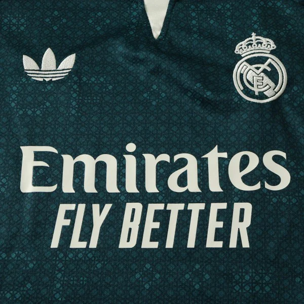 Real Madrid Barn Matchställ 2026 2027 Grön - Fotbollströja Real Madrid Barn | trojzonen