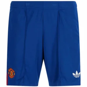 Manchester United Shorts 2026 2027 Blå - Fotbollströja Manchester United | trojzonen