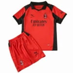 AC Milan Barn Matchställ 2025 2026 Röd - Ac Milan Kläder Barn | trojzonen
