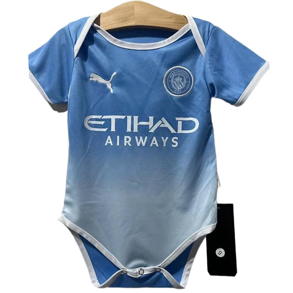 Manchester City Barn Tröja 2026 2027 Blå - Fotbollströja Manchester City Barn | trojzonen