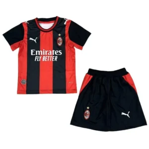 AC Milan Barn Matchställ 2026 2027 Röd - Ac Milan Kläder Barn | trojzonen